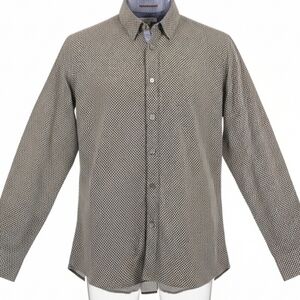 Ted Baker 6/XXL Long Sleeve Button Down Timeless Luxury Quality Collared Shirt